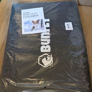 Black Dog Back Seat Extender - Car Pet Support